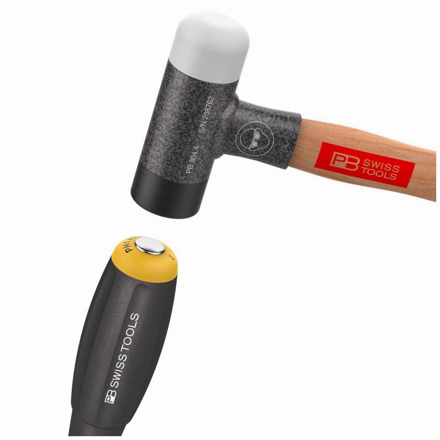 PB Swiss PB 8249 DN SwissGrip Screwdriver Set, Slotted & Phillips, 6 pcs