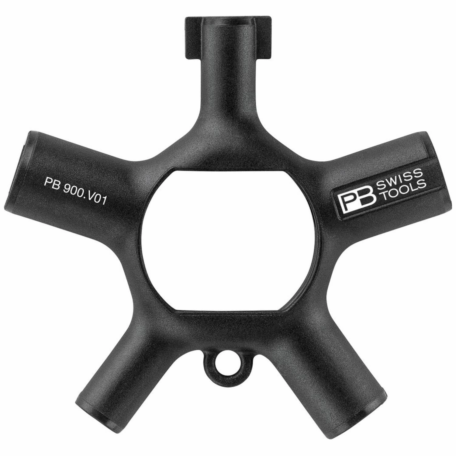 PB Swiss PB 900.V02 Universal Cabinet Key with Square, Triangular, Cutting Width, Double bit, 8 Pcs