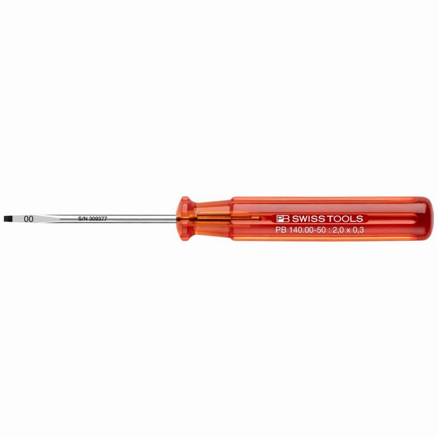 PB Swiss Tools PB 140.00-50 Slotted Classic Screwdriver Insulated 2mm x 50mm