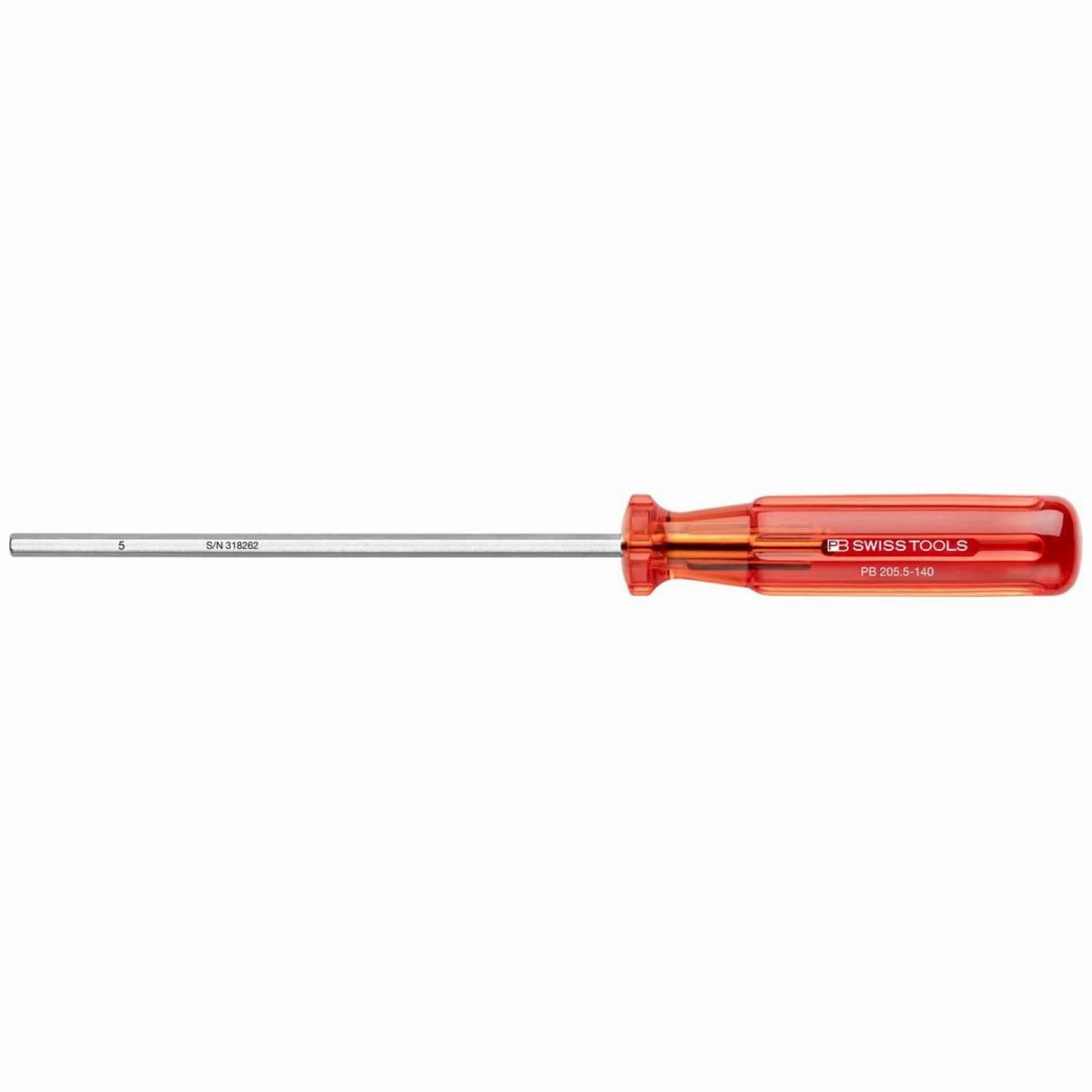 PB Swiss Tools PB 205.5-140 Hex Classic screwdrivers, 5mm x 140mm
