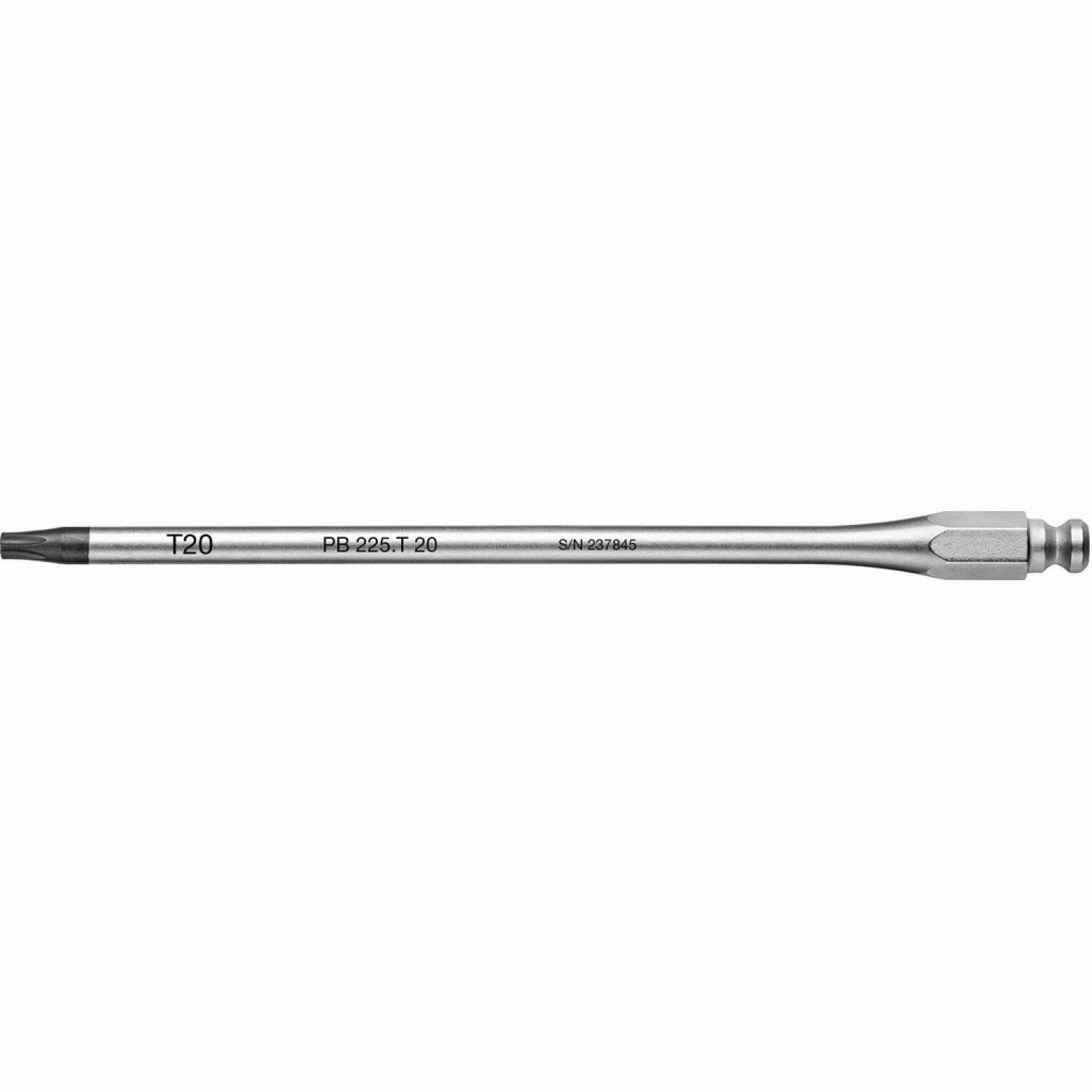 PB Swiss Tools PB 225.T 20 Interchangeable blade for articulated handle, TORX, T20 x 140mm