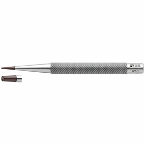 PB Swiss Tools PB 725.1 Knurled Nail Punches w/ Concave Tip, 1 mm