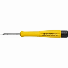 PB Swiss Tools PB 8128.1,5-40 ESD Electronic Screwdriver, Slotted, 1.5mm x 40mm