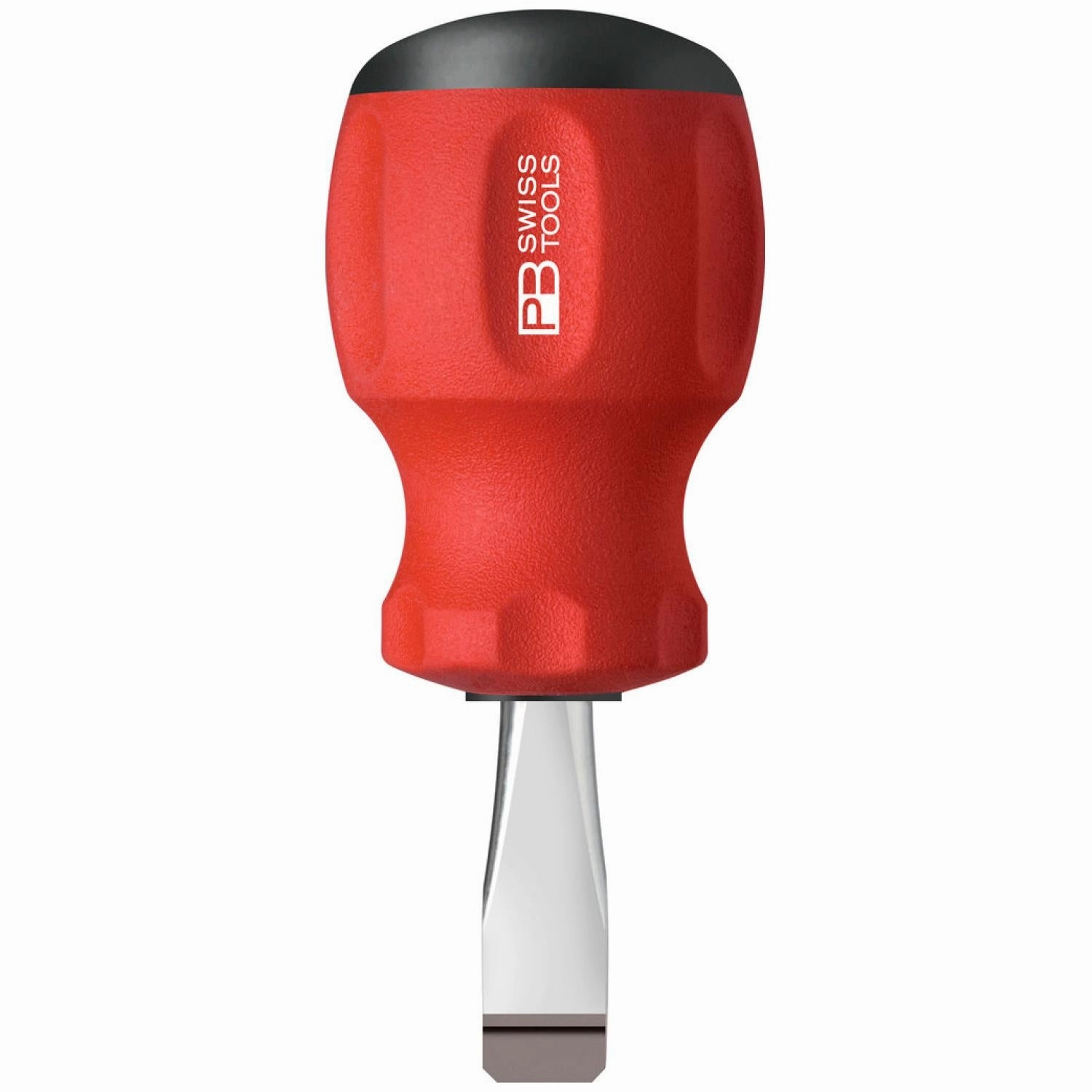 PB Swiss Tools PB 8135.3-30 Slotted, Swiss Grip Stubby Screwdrivers, 3 x 30mm