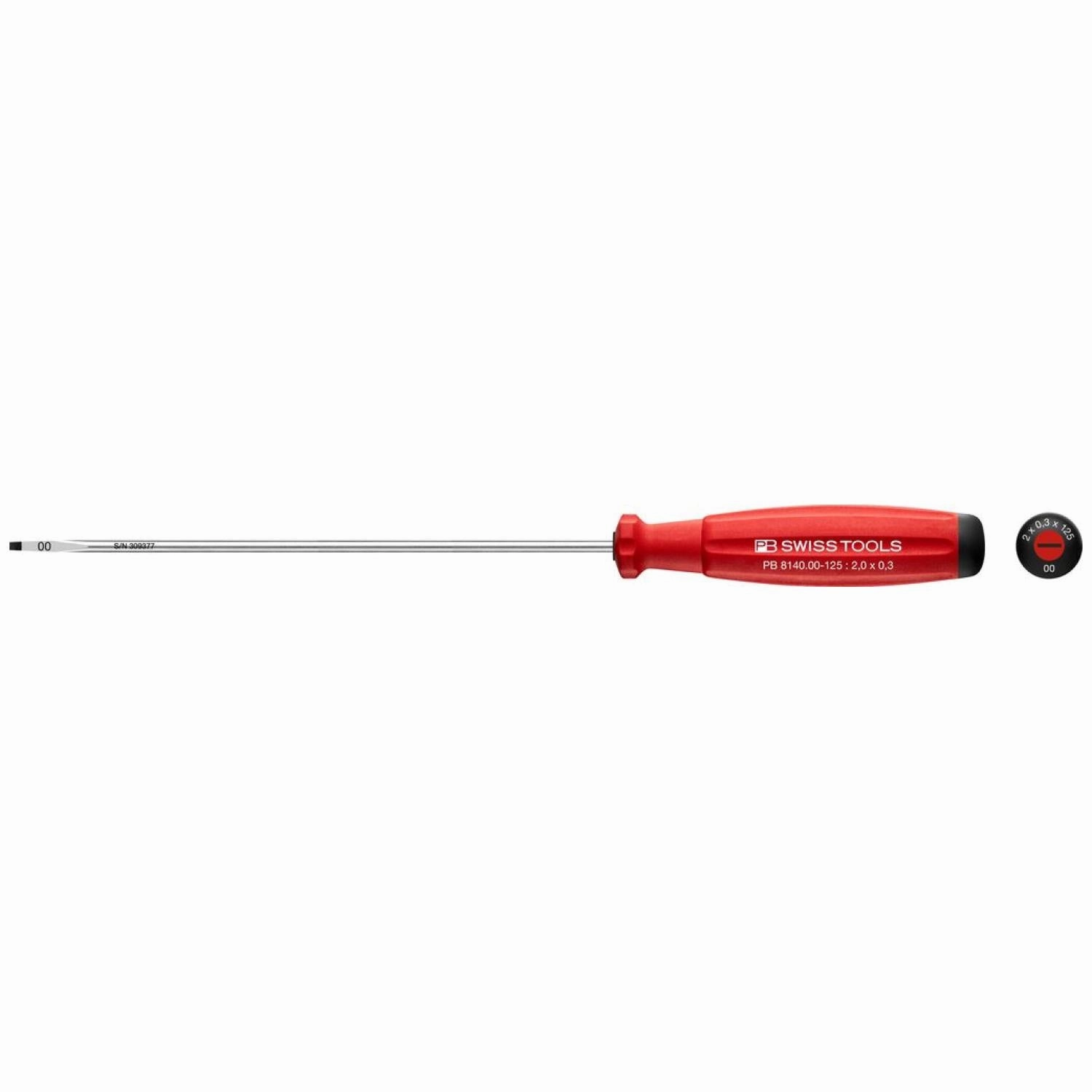 PB Swiss Tools PB 8140.00-125 SwissGrip Screwdrivers Slotted 2 mm