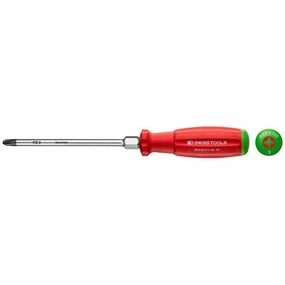 PB Swiss Tools PB 8192.S 3-150 SwissGrip Screwdrivers, Pozidriv PZ3
