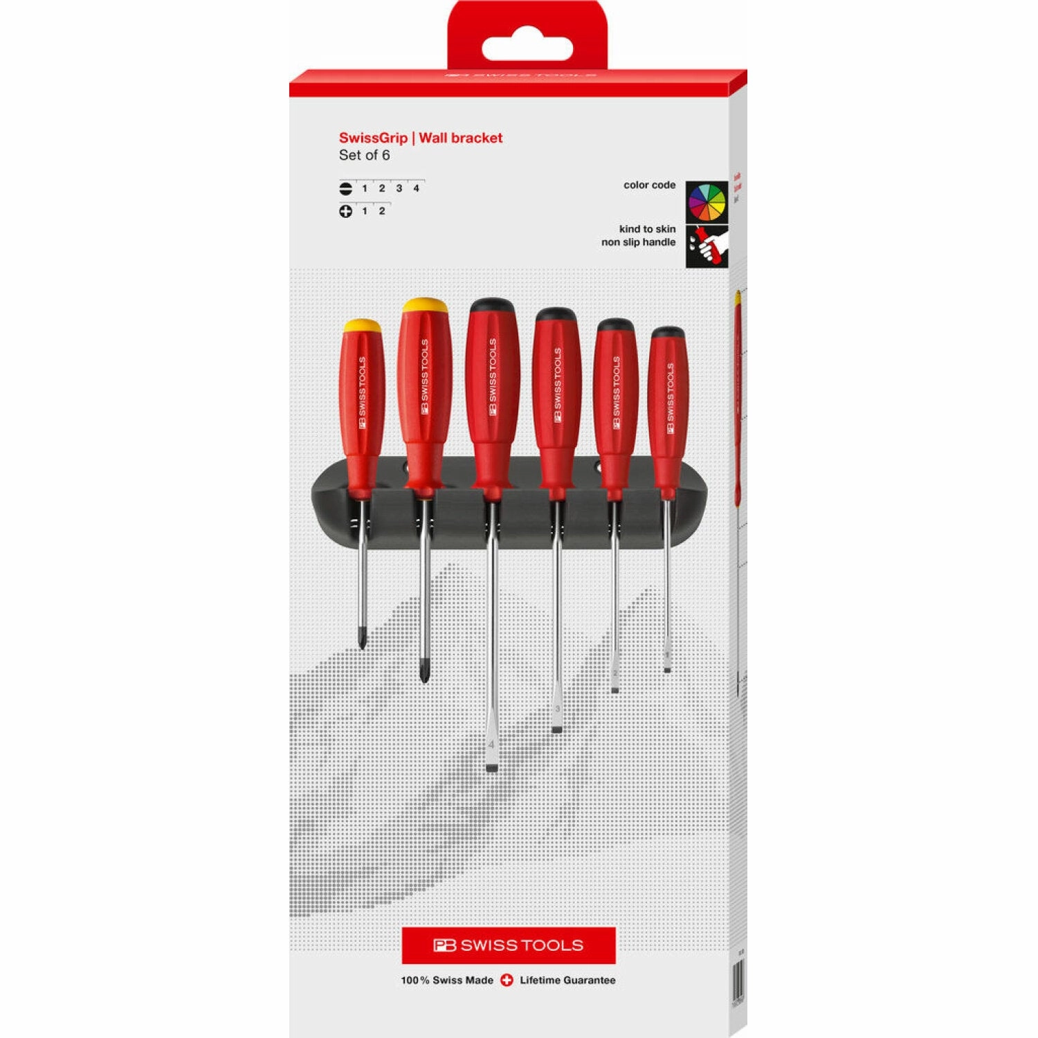 PB Swiss Tools PB 8244 SwissGrip screwdriver Set 6 Pcs