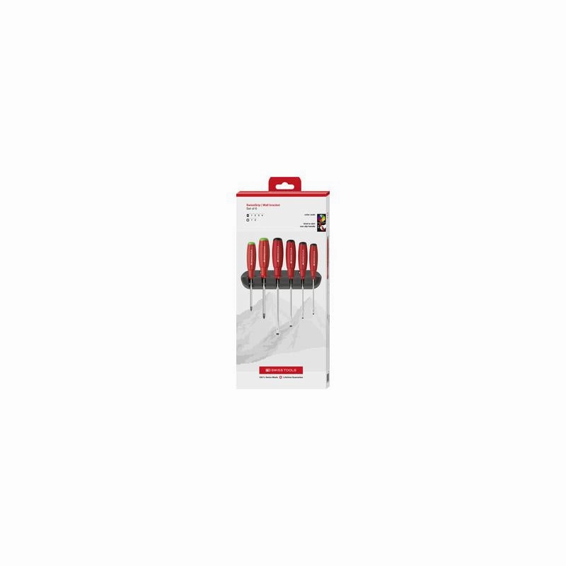 PB Swiss Tools PB 8245 Swiss Grip Screwdriver Set 6 Pcs