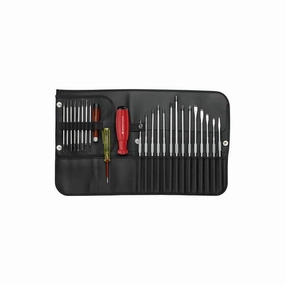 PB Swiss Tools PB 8515.CBB SwissGrip Screwdriver Set, Set, Slotted, Phillips, Pozidriv, TORX, Hex , 31 pcs