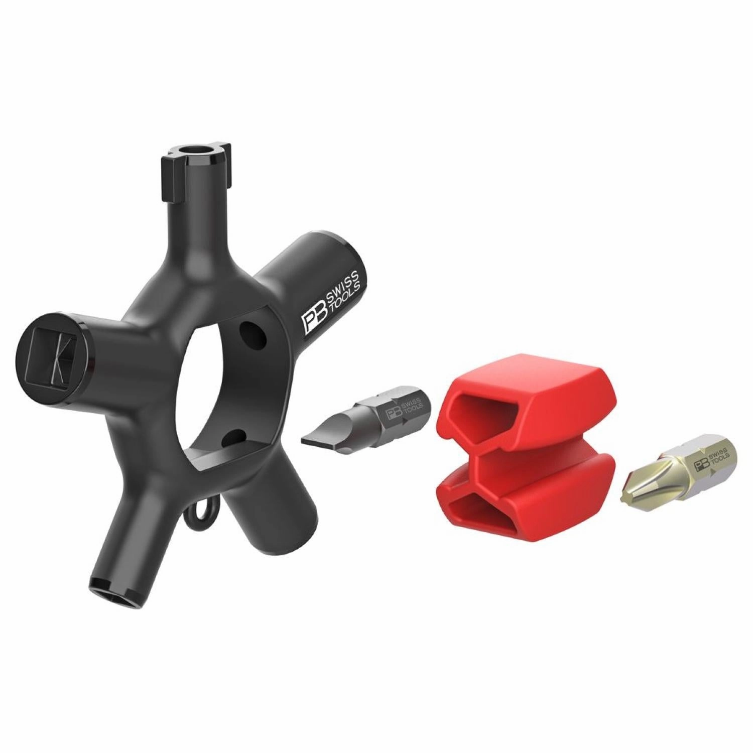 PB Swiss Tools PB 900.V01 CN Universal Cabinet Key With Bit Holder