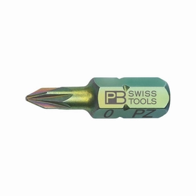 PB Swiss Tools PB C6.192/0 Precision Bit, Pozidriv PZ 0