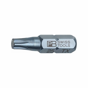 PB Swiss Tools PB C6.400/25 PrecisionBit, Design C6 1/4" Bits, TORX - T25
