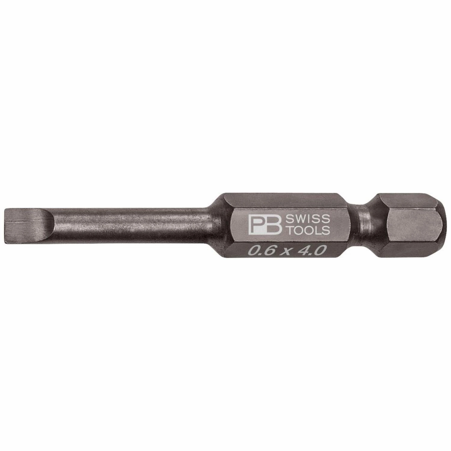 PB Swiss Tools PB E6.100/2 PrecisionBit, Design E 6.3 (1/4")