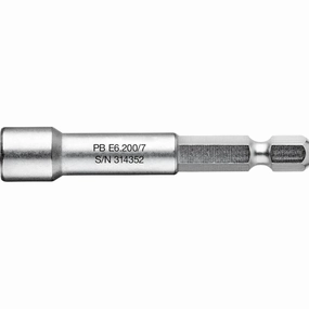 PB Swiss Tools PB E6.200/7 Socket Wrench Bit, Design E 6.3 (1/4")