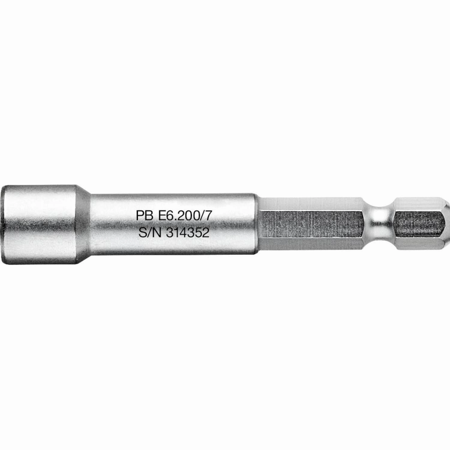 PB Swiss Tools PB E6.200/7 Socket Wrench Bit, Design E 6.3 (1/4")