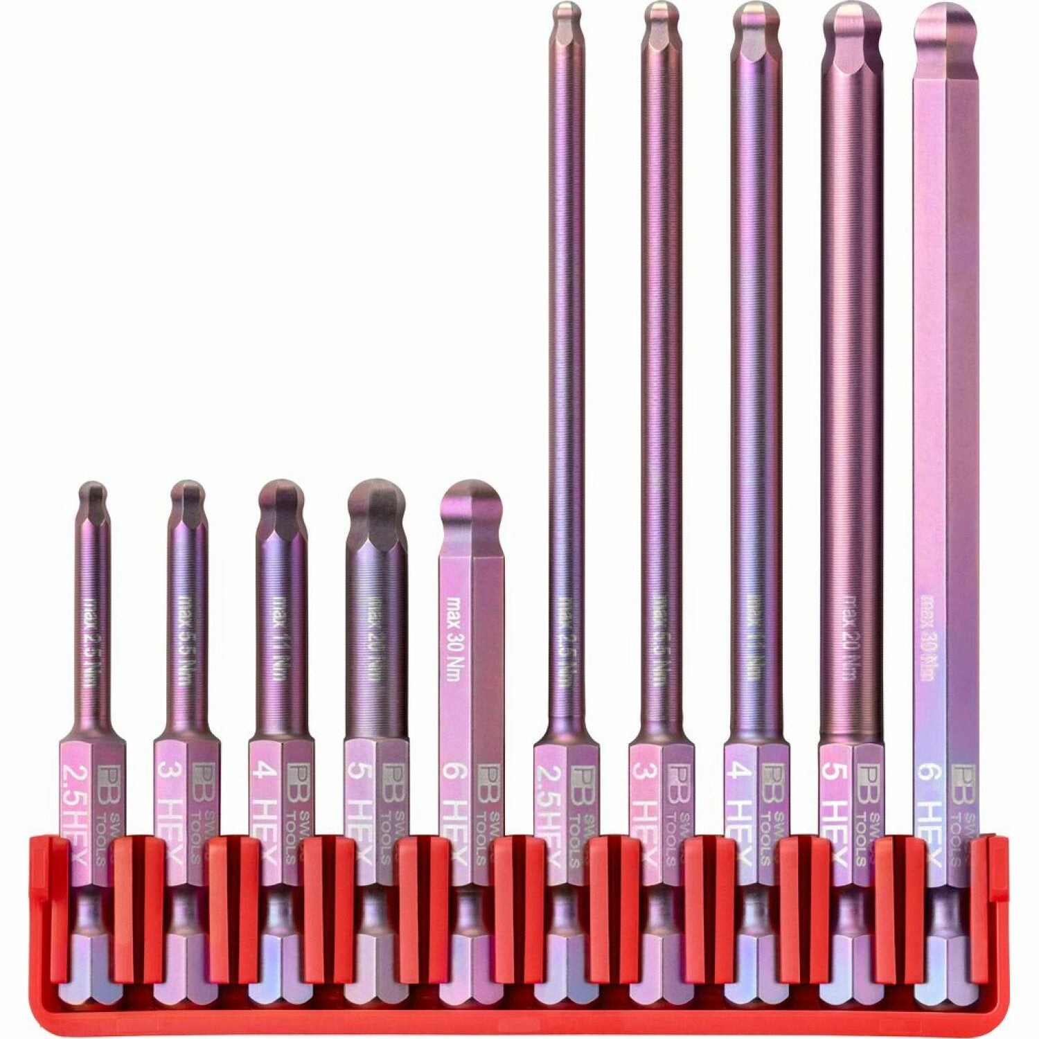 PB Swiss Tools PB E6.714 CN 10 PrecisionBits E6, in BitBlock