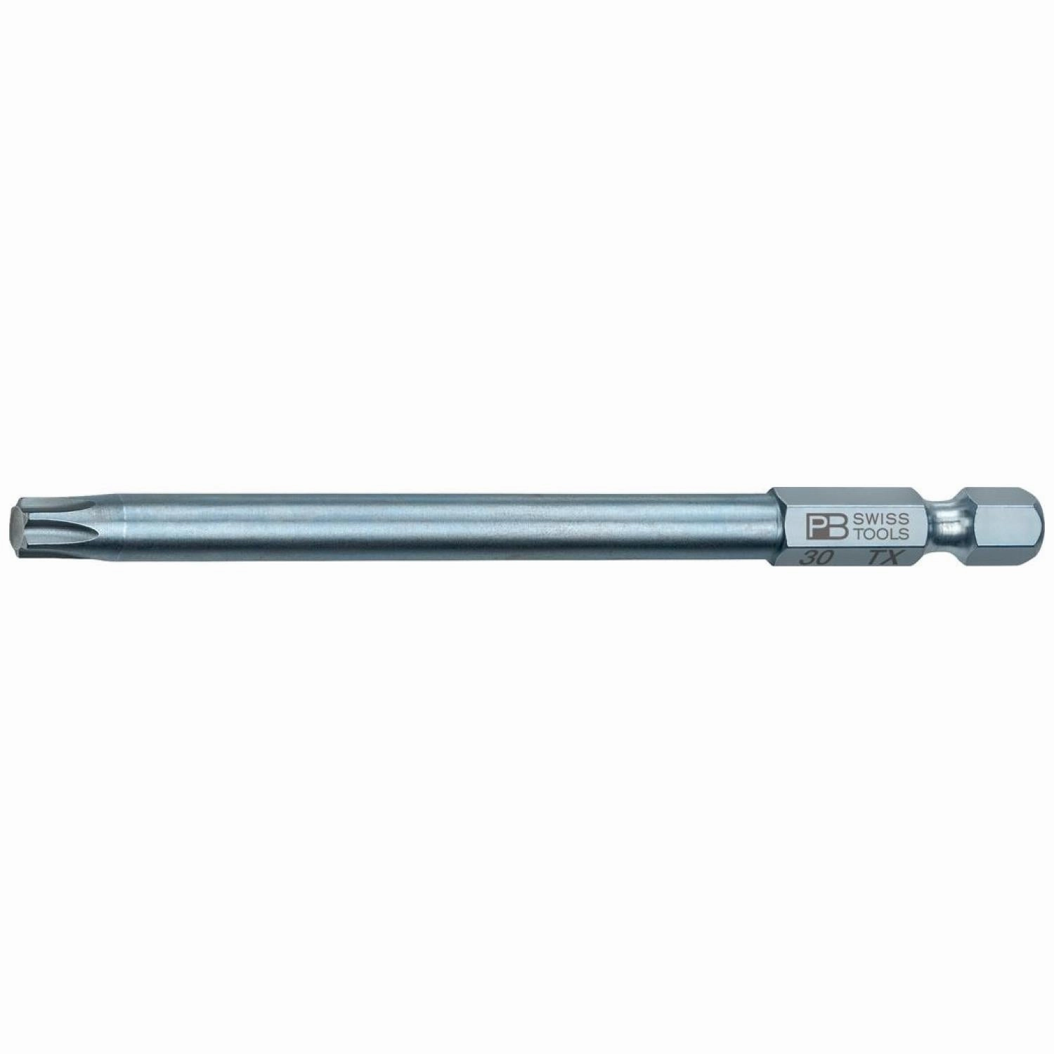 PB Swiss Tools PB E6L.400/30-95 PrecisionBit TORX, 95 mm Long Blade, Size T30