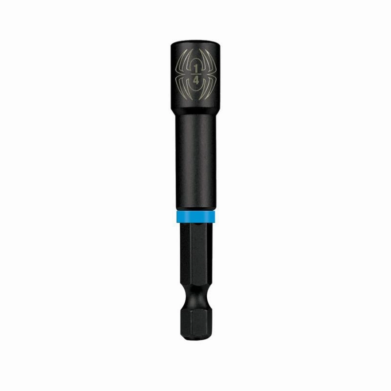 Spyder 19094 Magnetic Impact Deep Socket Nut Driver - 1/4 x 1/4 Inch