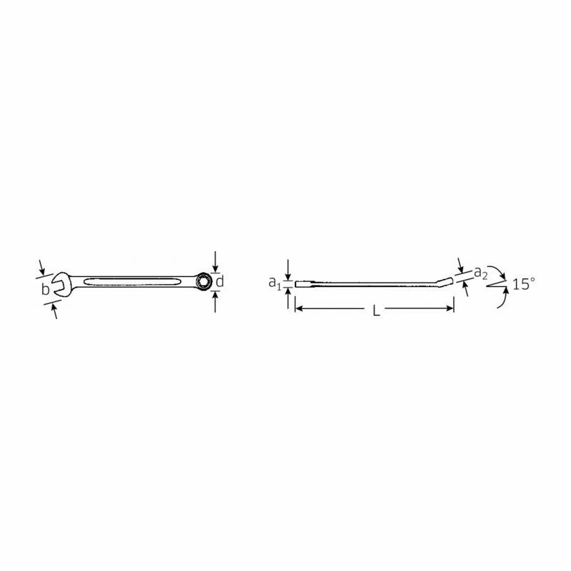 Stahlwille 40093535 3.5mm Combination Spanner