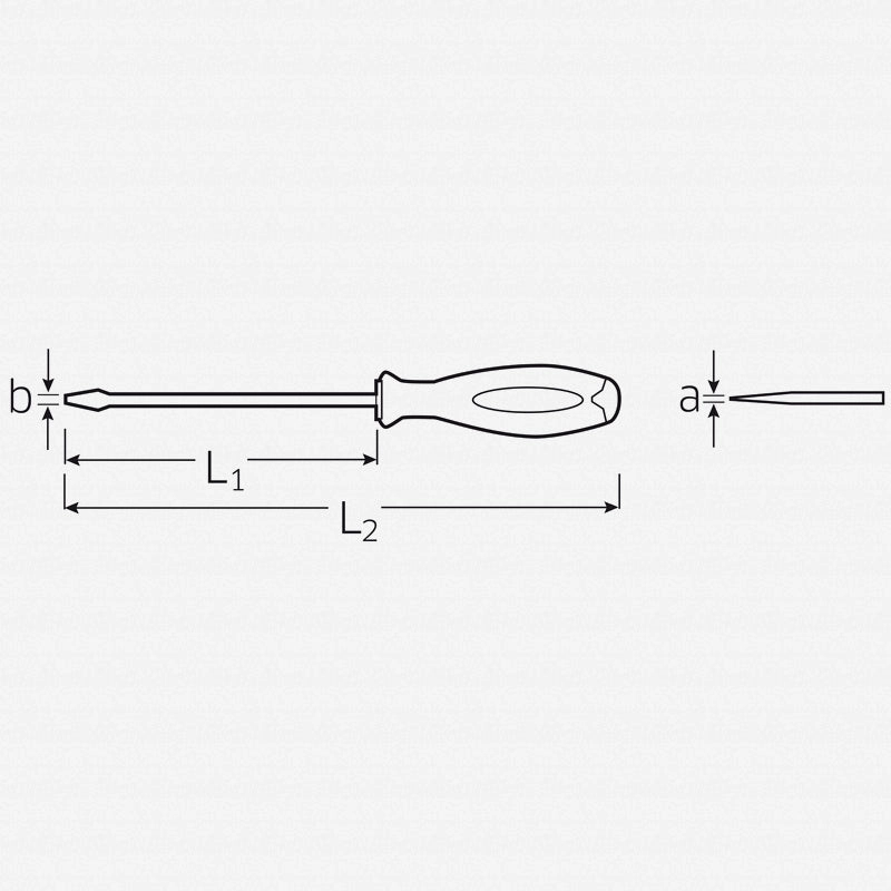 Stahlwille 46203100 4620 DRALL  10 x 200mm Slotted Screwdriver