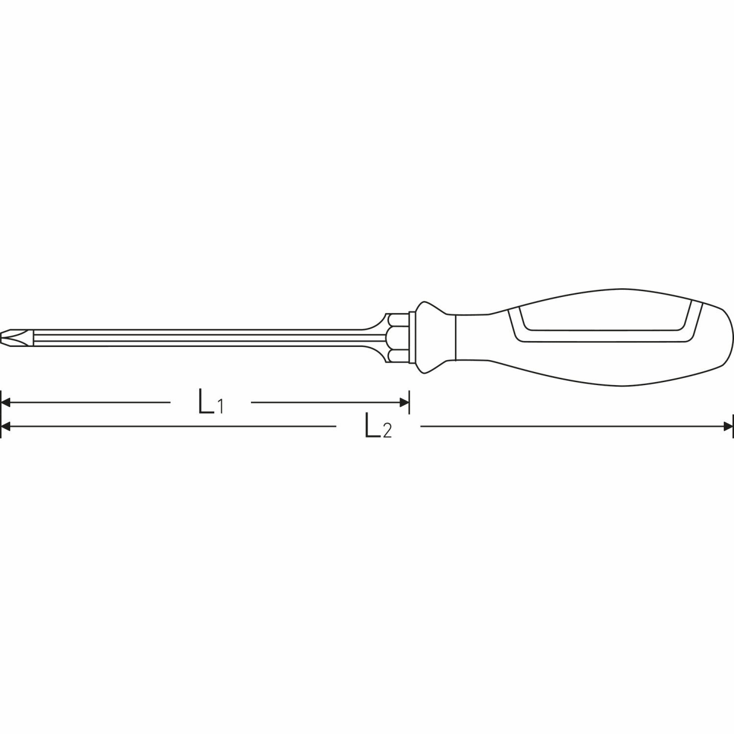 Stahlwille 46323201 Cross-head screwdriver PH Drall 