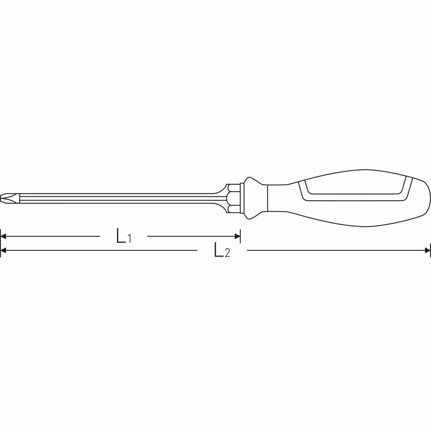 Stahlwille 46323203 Cross-head screwdriver PH DRALL 