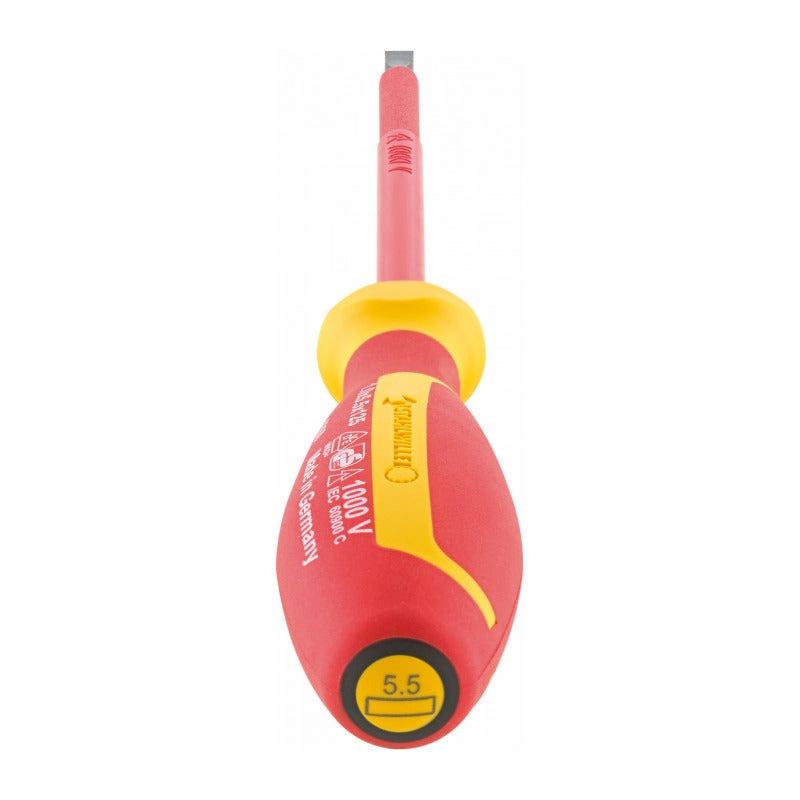 Stahlwille 46603040 4660 VDE DRALL  4 mm Insulated Slotted Screwdriver