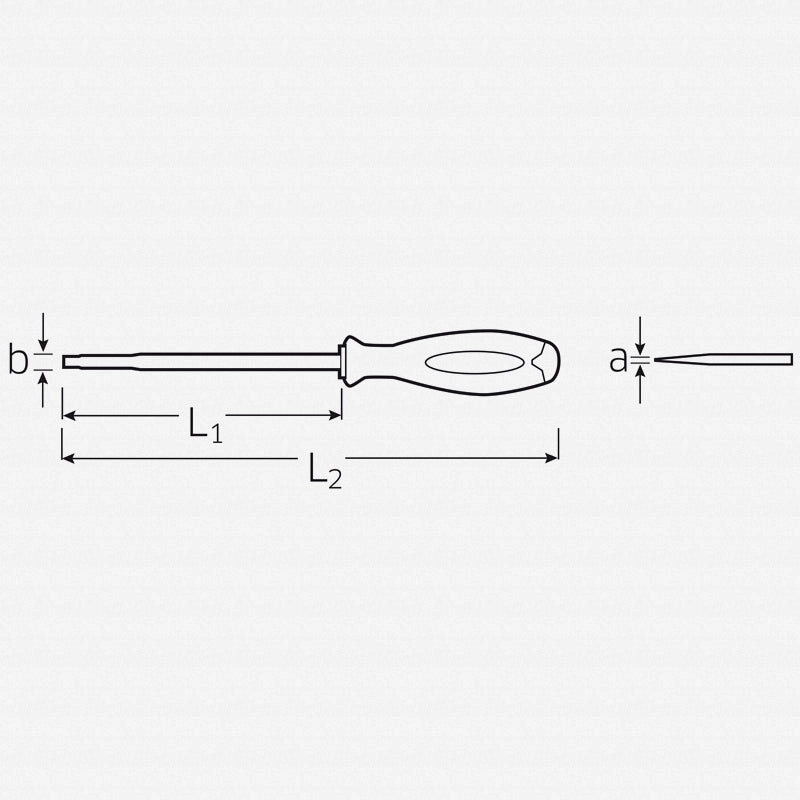 Stahlwille 46603055 4660 VDE DRALL  5.5 mm Slotted Screwdriver