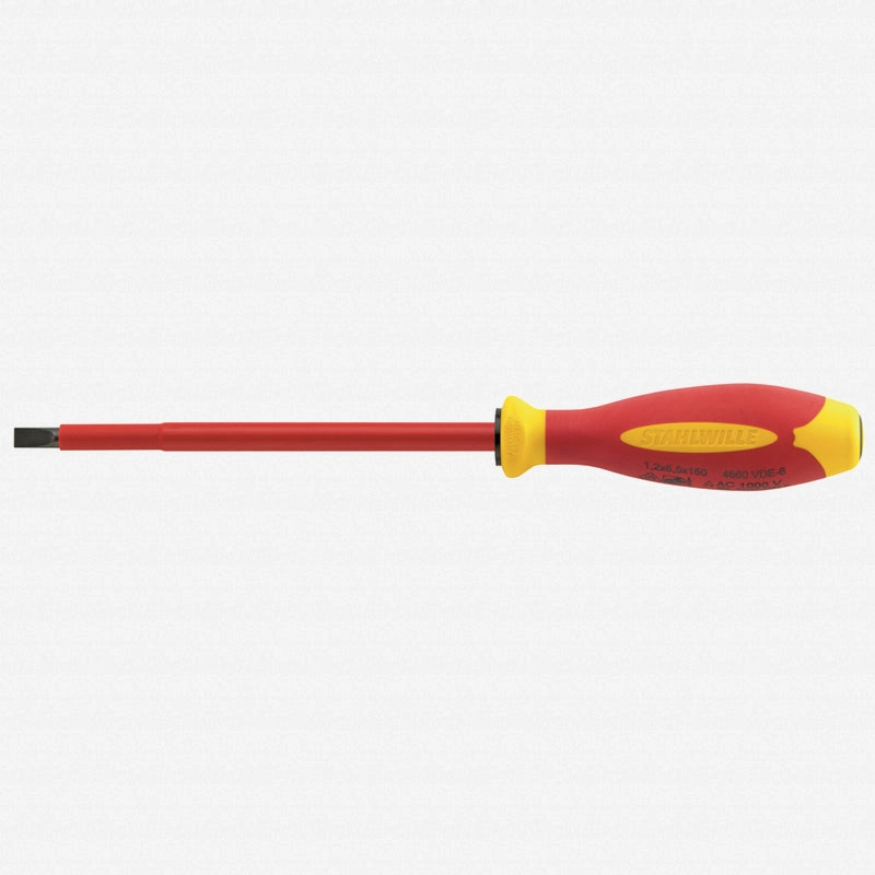 Stahlwille 46603080 4660 VDE DRALL  8 mm Slotted Screwdriver