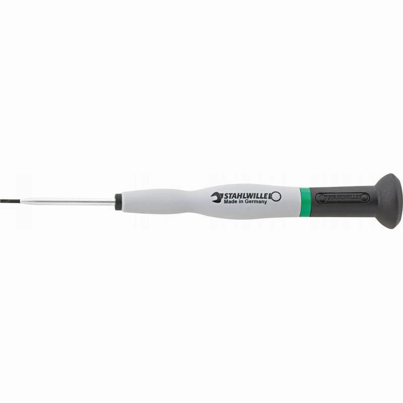 Stahlwille 47513001 4751 Size 1 Precision Slotted Screwdriver, 0.16 x 0.8 mm