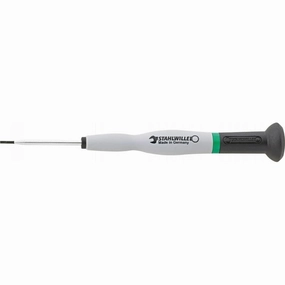 Stahlwille 47513005 4751 Size 5 Precision Slotted Screwdriver, 0.3 x 1.8 mm
