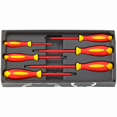 Stahlwille 96469515 4695 VDE DRALL  Slotted and Phillips Screwdriver Set