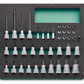 Stahlwille 96830274 Set of 40 Screwdriver with TCS Insert