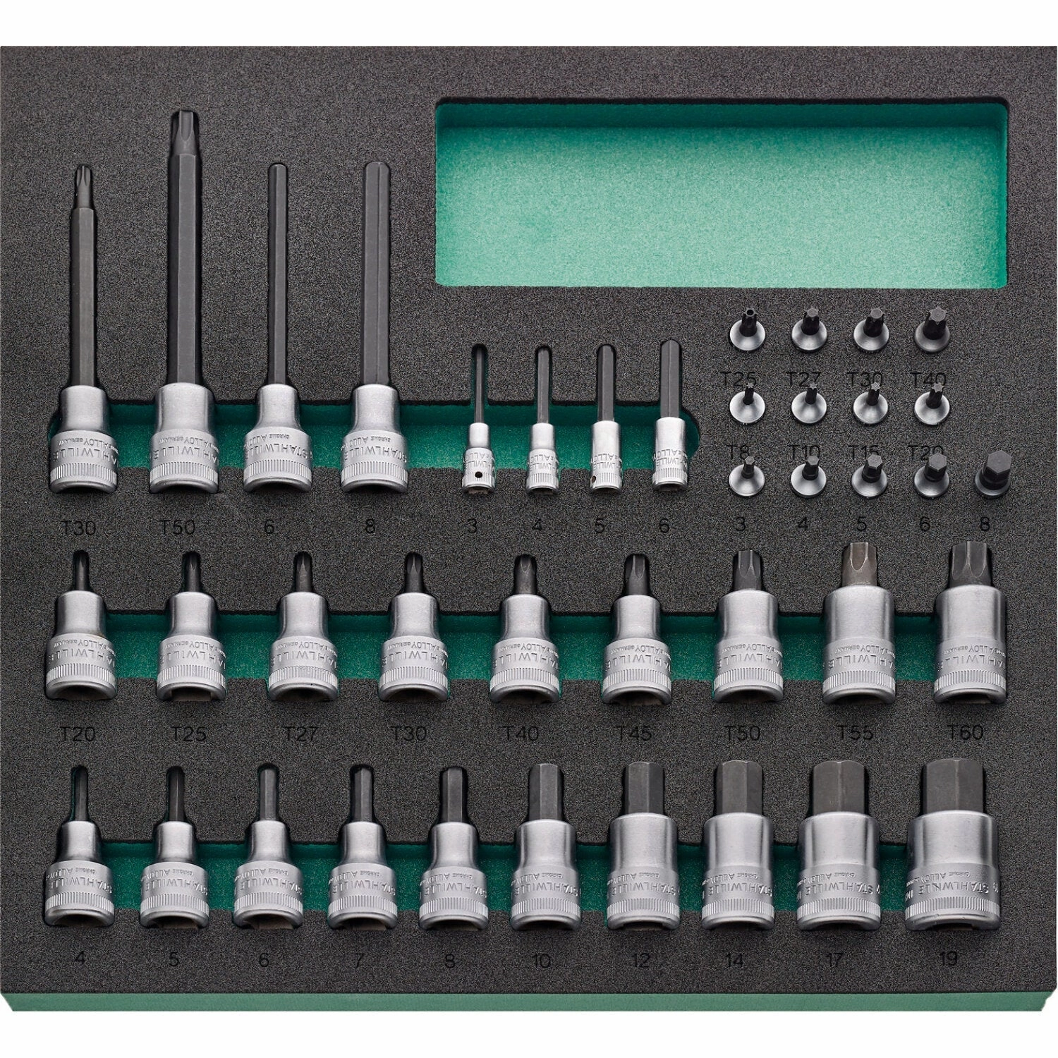 Stahlwille 96830274 Set of 40 Screwdriver with TCS Insert