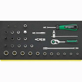 Stahlwille 96830365 Tool set 1/4" Drive No.TCS 40/41/44/8 QR 33-pcs.