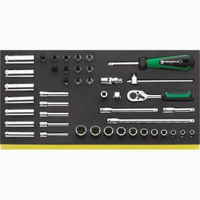 Stahlwille 96830601 TCS 40/35/9 1/4" Drive tools in TCS inlay