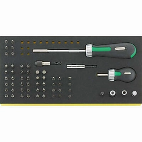 Stahlwille 96838773 TCS 4008/8/52 1/4" Drive TCS, 60 Pcs