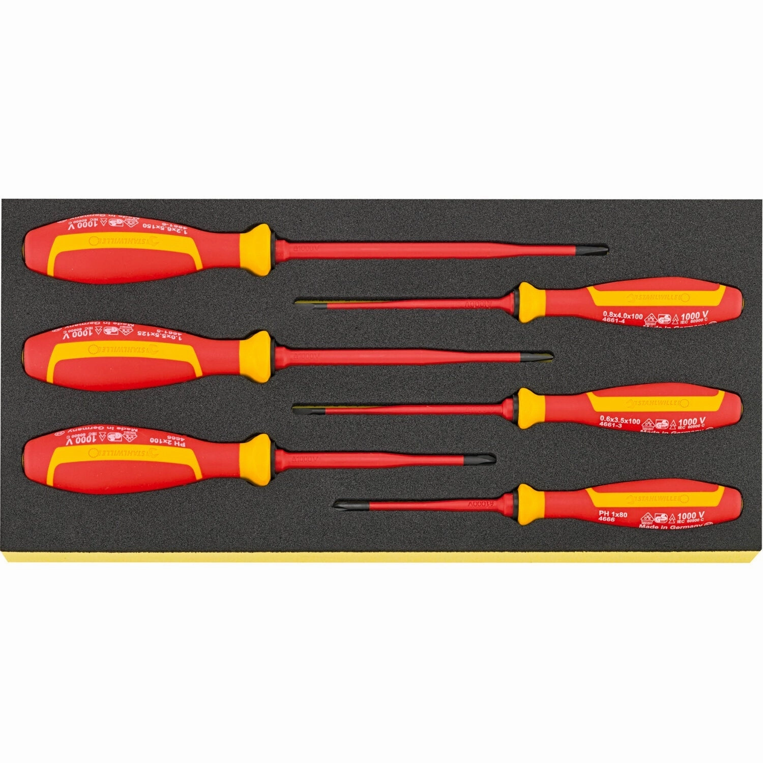 Stahlwille 96838816 VDE screwdriver set DRALL  4695 VDE