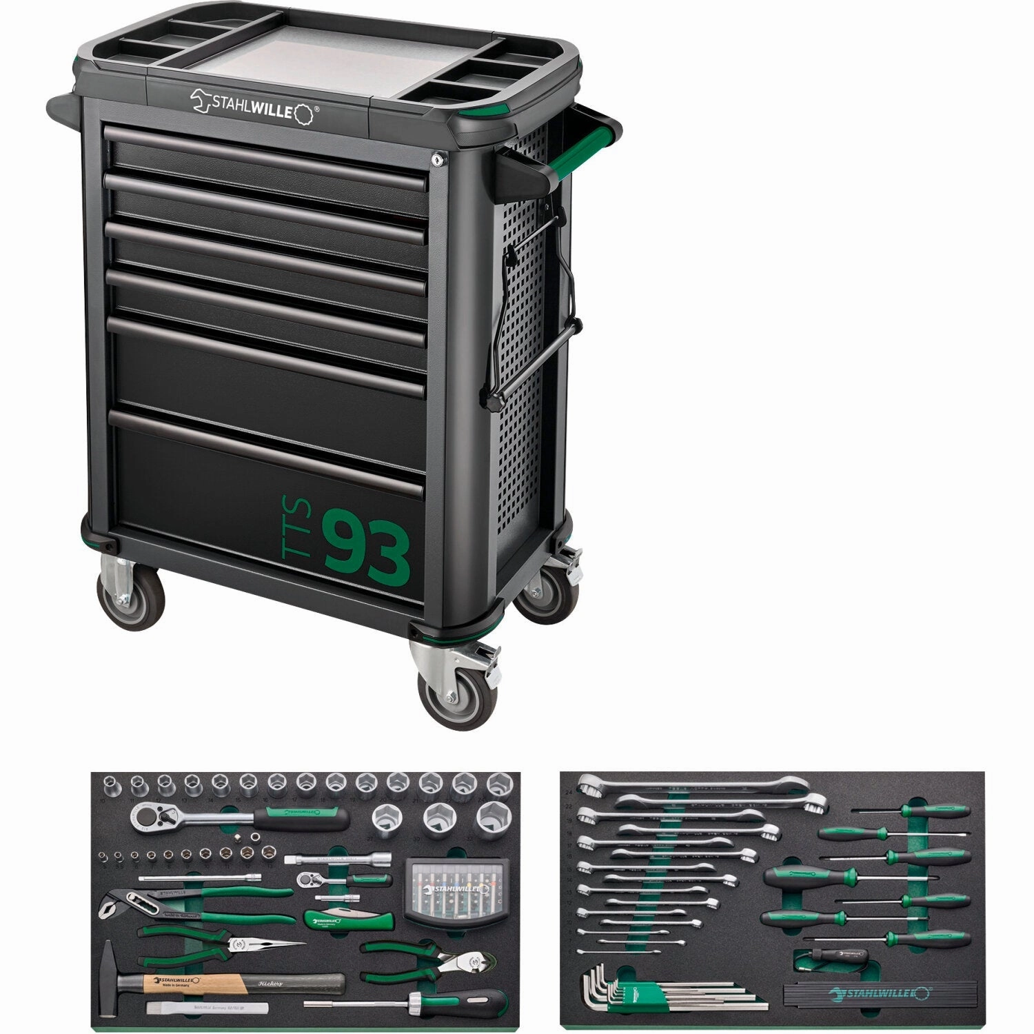 Stahlwille 98830177 Assortment Tools With Tool trolley