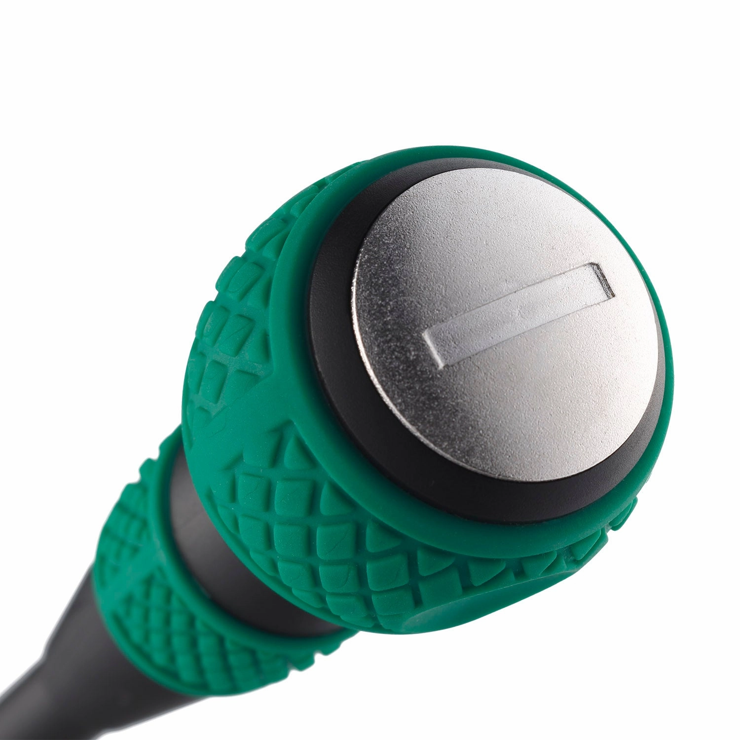Vessel Tools 230S5575 Ball-Grip Tang-Thru Screwdriver No.230, Slotted 5.5mm