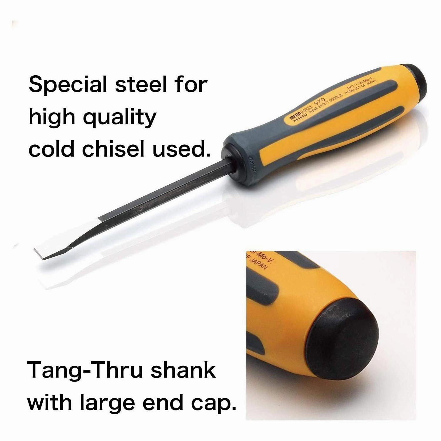 Vessel Tools 970C7100 MEGADORA Chisel-Type Screwdriver No.970