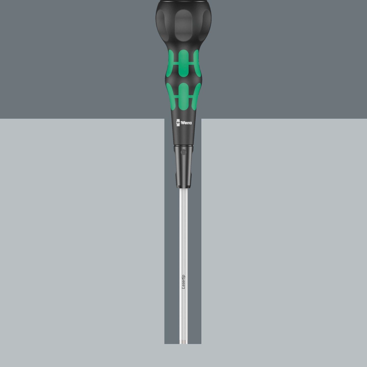 Wera 05007908001 Kraftform Ball-Grip Phillips Screwdriver - Workshop Blade, PH 3 x 150 mm