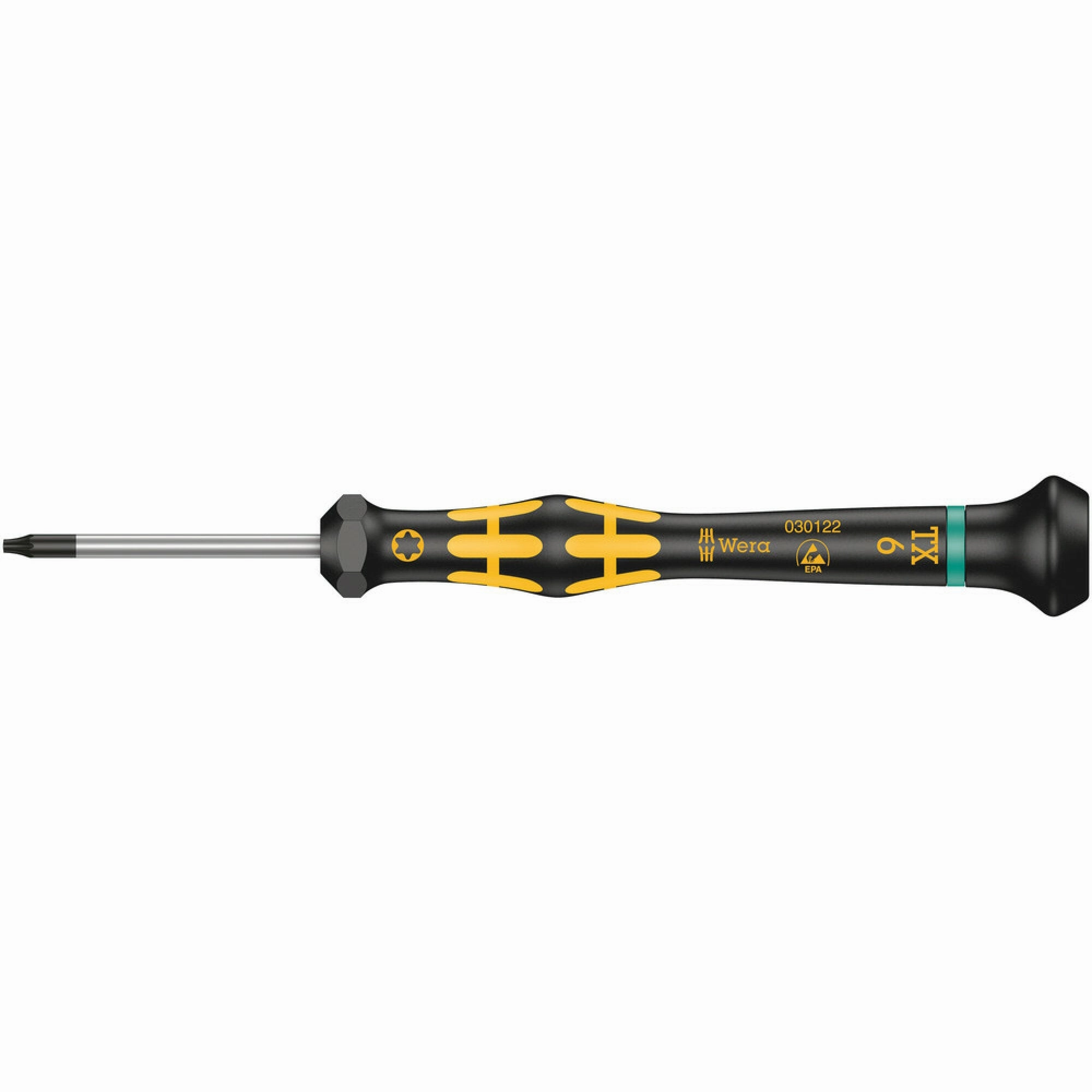 Wera 1567 TORX ESD Kraftform Micro screwdriver for TORX screws, TX 5 x 40 mm