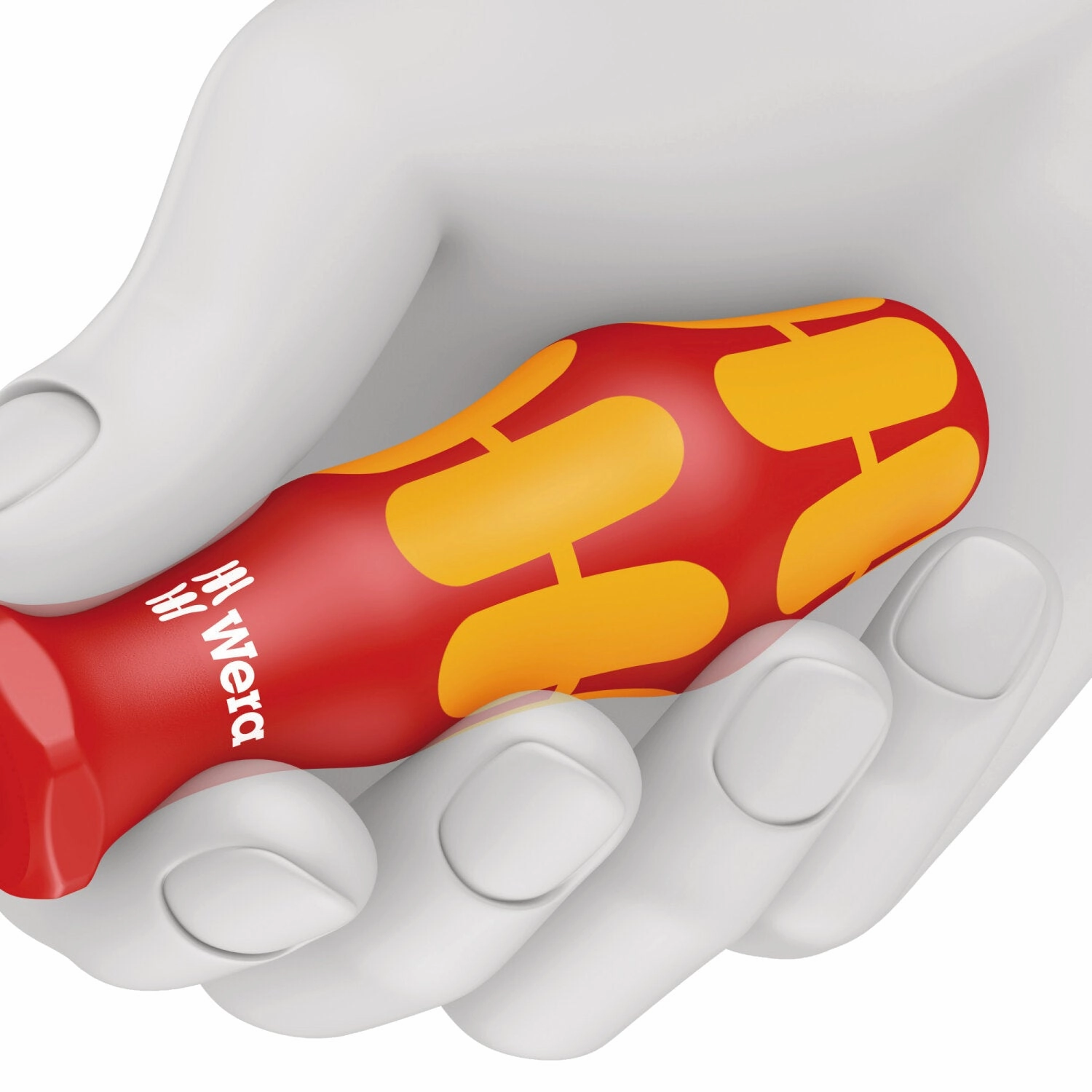 Wera 160 i VDE Insulated screwdriver for slotted screws, 0.4 x 2.5 x 80 mm