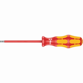 Wera 160 i VDE Insulated screwdriver for slotted screws, 1.2 x 6.5 x 200 mm