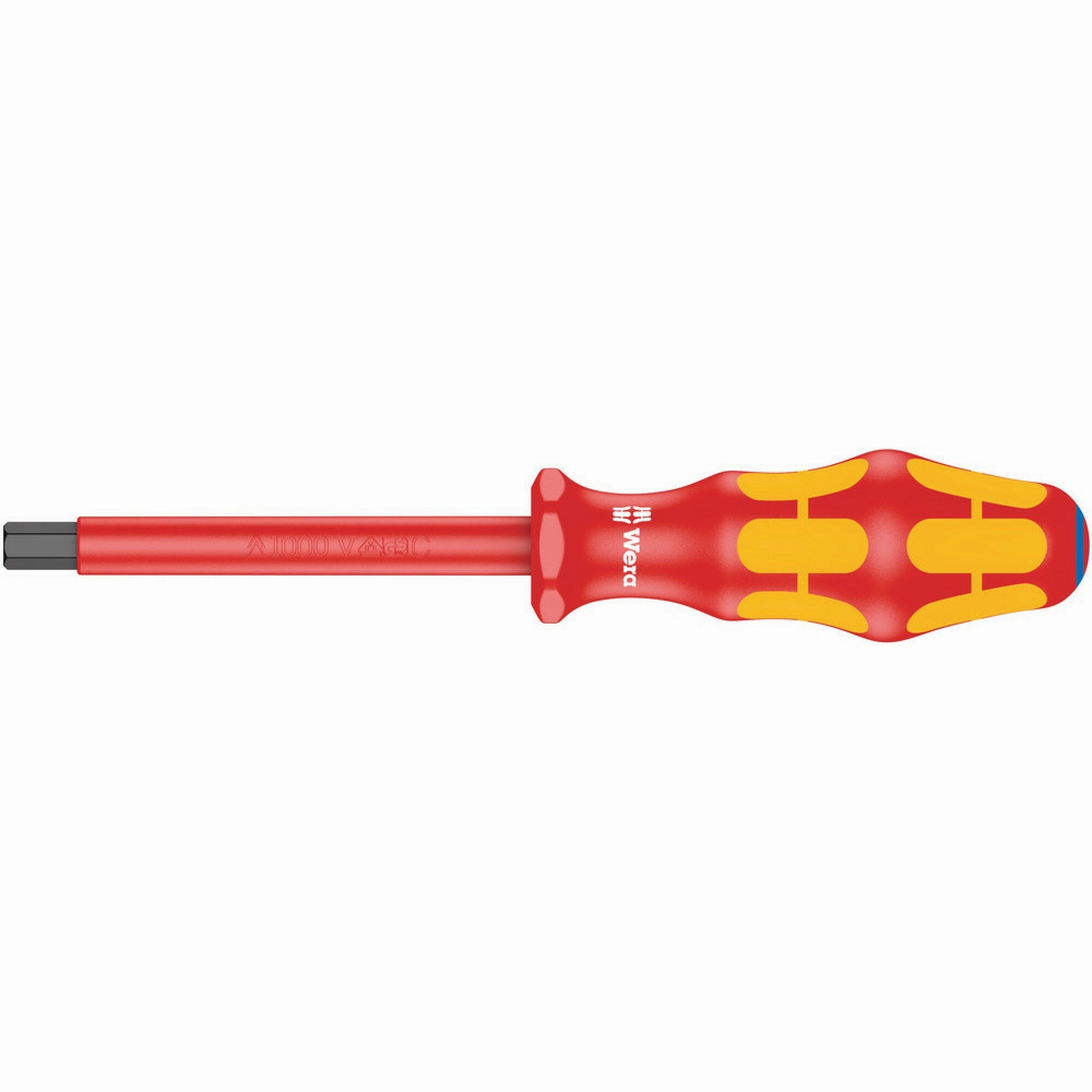 Wera 164 i VDE Insulated screwdriver for hexagon socket screws, 6 x 100 mm