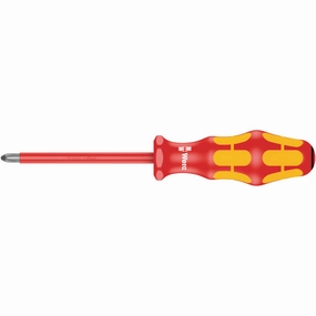 Wera 165 i PZ VDE Insulated screwdriver for Pozidriv screws, PZ 1 x 150 mm