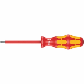 Wera 165 i PZ VDE Insulated screwdriver for Pozidriv screws, PZ 1 x 80 mm
