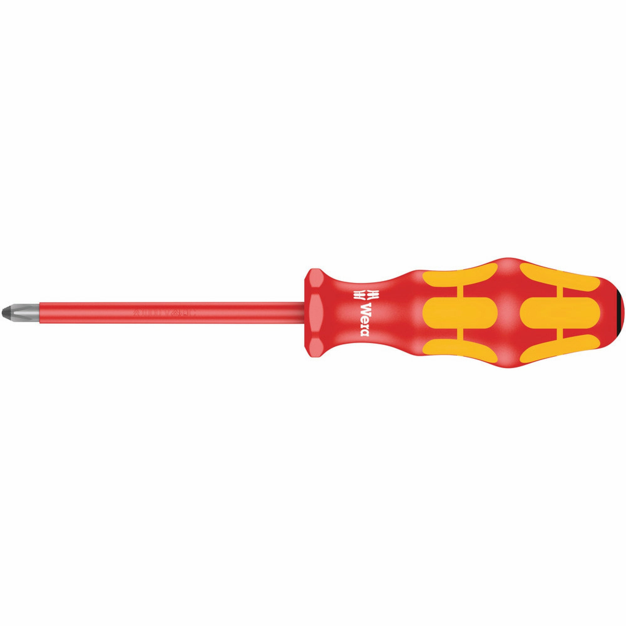 Wera 165 i PZ VDE Insulated screwdriver for Pozidriv screws, PZ 2 x 200 mm