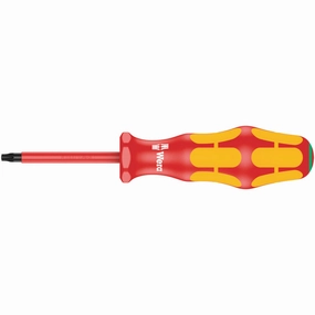 Wera 167 i VDE Insulated screwdriver for TORX screws, TX 7 x 80 mm